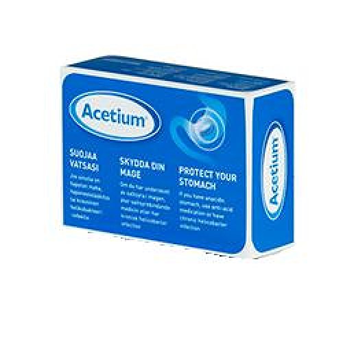 Biohit Healthcare 54203 Acetium, 60 Capsule