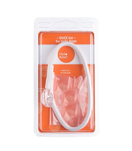 Hello Bidet Duck | Estensione Modellabile Di 30Cm Per Doccetta Bidet Hello Bidet | Per Avere Getto D'Acqua Ravvicinato
