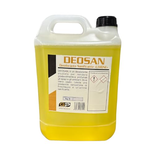 Deosan Limone Deodorante Sanificante Igienizzante 5 Kg Per Ambienti Auto Camion Camper