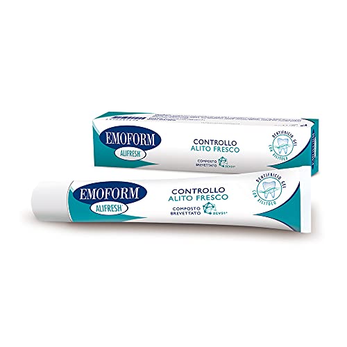 Emoform, Dentifricio Alifresh Per Il Controllo Dell'Alito Fresco - 75 Ml
