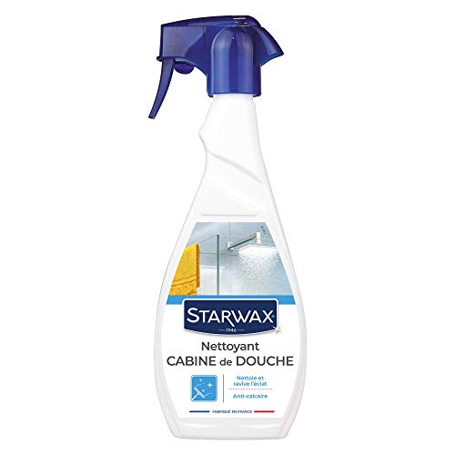 Starwax - Detergente Anticalcare Per Cabina Doccia, 500 Ml, Ideale Per Eliminare Il Calcare Di Una Cabina Di Doccia