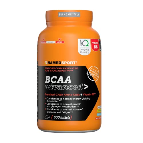Namedsport Bcaa Advanced>, Integratore A Base Di Aminoacidi Ramificati E Vitamina B6, Riduce La Stanchezza, Stimola La Sintesi Proteica, Ideale In Spo
