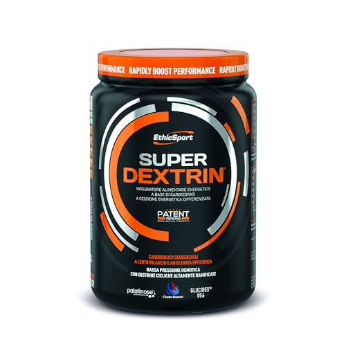 Ethicsport - Super Dextrin - Barattolo Da 700 G - Integratore Alimentare Energetico A Base Di Carboidrati Di Nuova Generazione A Cessione Energetica D