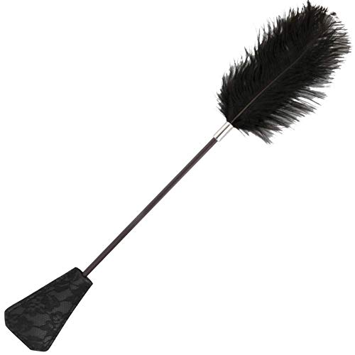 Darkness Fusta Con Pluma Love Negro 56Cm