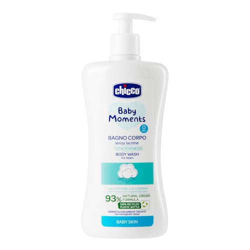 Chicco Baby Moments Bagnoschiuma, 0+ Mesi, 500Ml