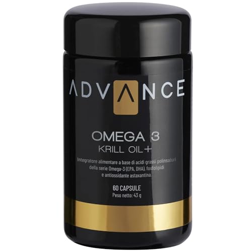 Omega 3 Krill Oil+ - Integratore Alimentare Con Olio Di Krill Antartico. Ricco Di Omega-3, Astaxantina E Benefici Per Pelle, Cuore E Sistema Nervoso.