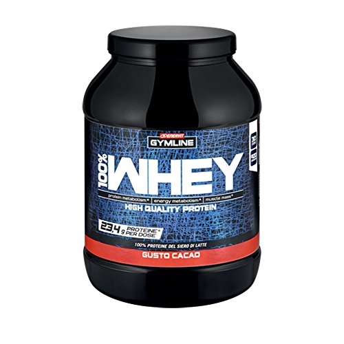 Gymline Muscle 100% Whey Concentrate Cacao, Standard, 900G