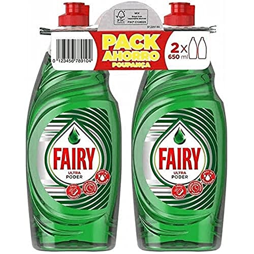 Fairy Ultra Poder 2 X 650 Ml
