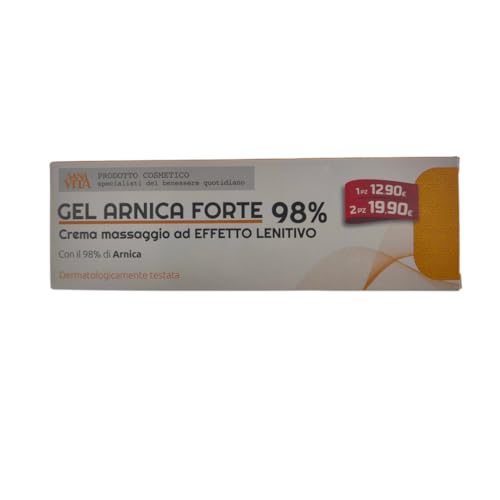 Paladin Pharma Sanavita - Arnica Gel Forte 98% Crema Effetto Lenitivo, 150Ml