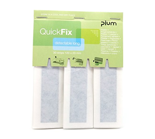 Quickfix Confezione Di Ricariche Per Cerotti (30 Strisce Di Cerotto Da 120 X 20 Mm)