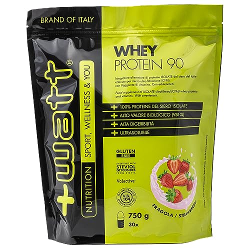 Whey Protein 90 (Fragola, 750 G)