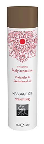 Shiatsu Calentamiento De Aceite De Masaje - Cilantro Y Sándalo - 110 Gr