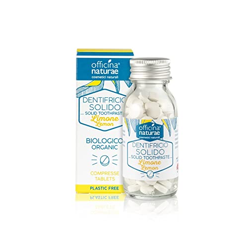 Officina Naturae Dentifricio Solido Limone Dentifricio In Pastiglie Limone 115 Compresse