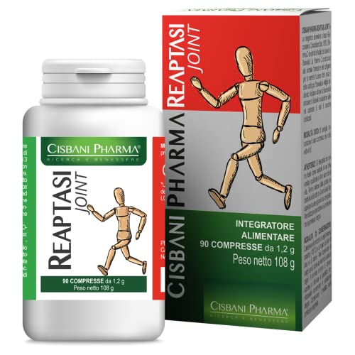 Reaptasi Joint Integratore Articolazioni E Cartilagine Con Glucosamina, Msm, Condroitina, Boswellia, Vitamina C E Artiglio Del Diavolo Forte - 90 Comp
