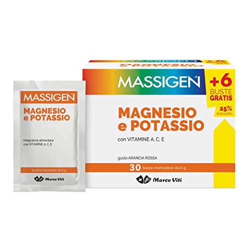 Massigen Magnesio E Potassio - 4 Confezioni