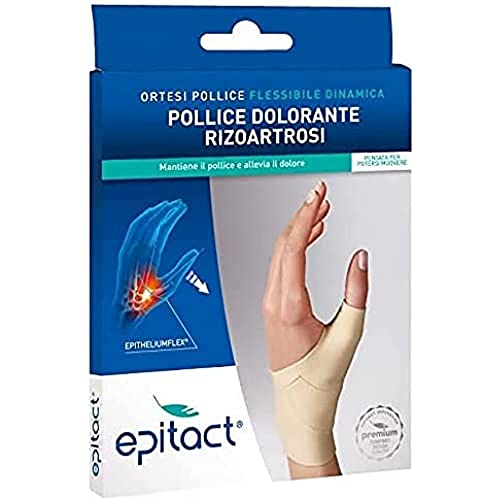 Epitact Pharma 0593Dit Epitheliumflex - Ortesi Pollice Flessibile Dinamica, Per Mano Destra, Taglia L