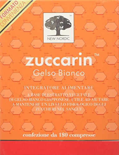 New Nordic Zuccarin Integratore Alimentare Per Riduzione Calorie, 180 Compresse
