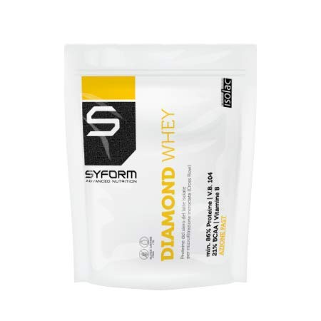 Syform Diamond Whey® Proteine Isolate Del Siero Del Latte In Polvere Vari Formati E Gusti, Cross Flow Fino Al 95% Proteine In Polvere Massa Muscolare