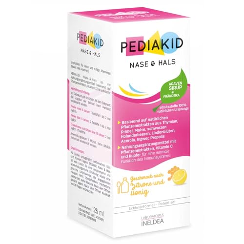 Pediakid Naso-Gola (Aroma Di Miele E Limone) 125 Ml (Limone - Miele)