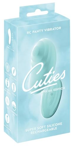 Cuties Mutandine Vibratore Rc Super Morbido Turchese