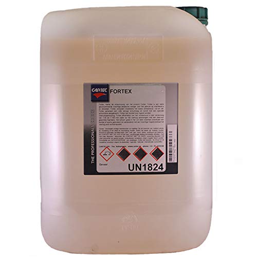 Cartec Fortex Sgrassante Detergente Alcalino Lavaggio Carrozzeria Auto 5,8Kg (23 Kg)