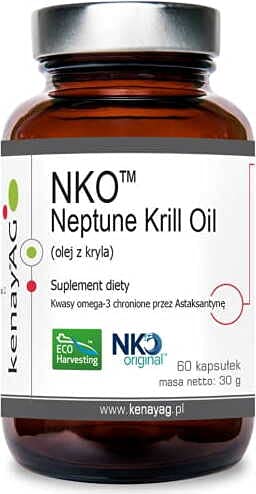 Krill Oil Nko Nettuno Krill Oil 500Mg 60 Capsule Kenayag
