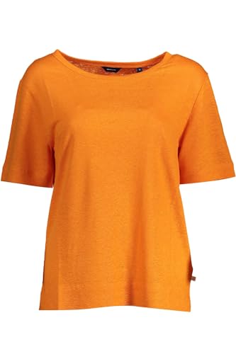 Gant Top In Lino Arancione E Maglietta Da Donna
