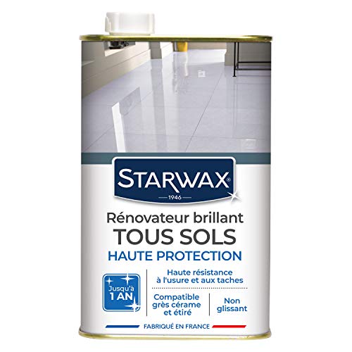 Starwax 322 Renovateur Lucido Protezione Lunga Durata Pavimenti Interieurs – 1 Pezzo