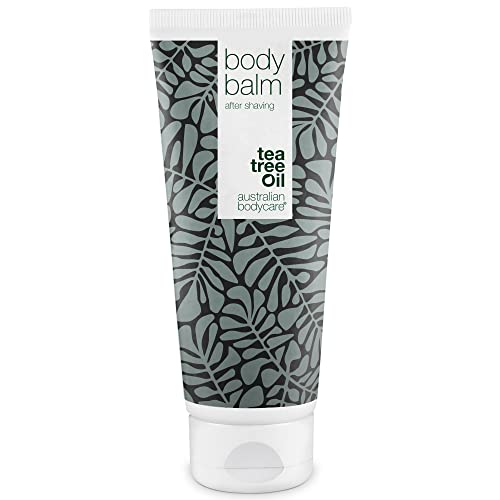 Australian Bodycare Body Balm Per Uomini E Donne 200 Ml | Lozione Al Tea Tree Oil Australiano Per Trattare Peli Incarniti, Bruciature E Irritazioni Da