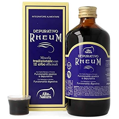 Alta Natura Integratore Alimentare Depurativo Rheum Color Standard 250 Ml