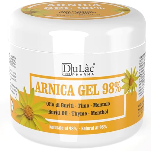 Arnica Gel Per Cavalli Uso Umano Extra Forte 98%, 500Ml Azione Intensa, Made In Italy Per Massaggio A Muscoli E Articolazioni, Formula Naturale E Derm