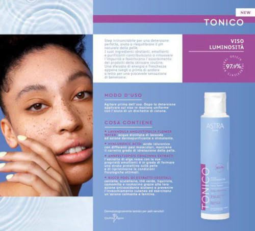 Astra Tonico Viso Luminosità, 125Ml