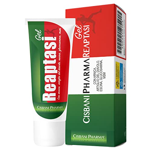 Reaptasi Gel, Crema Arnica E Artiglio Del Diavolo Forte 100 Ml | Lenitiva Effetto Combinato Piu' Concentrata Con Escina, Glucosammina Ed Msm |Pomata A