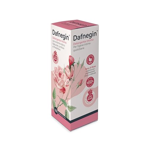 Dafnegin Detergente Intimo - Per L'Igiene Intima Quotidiana, Lenitivo E Protettivo Con Antimicrobico Naturale, 200 Ml