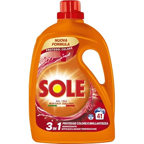 Sole Detersivo Lavatrice Nuova Formula Proteggi Colore 41 Lavaggi, 1.845L