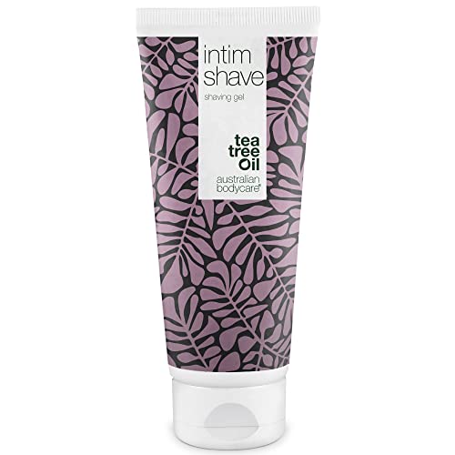 Australian Bodycare Intim Shave 200Ml | Crema Per La Depilazione Intima Con Tea Tree Oil Per Peli Incarniti E Irritazioni Da Rasoio | Gel Per Rasatura