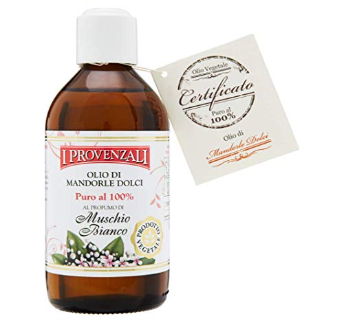 I Provenzali Olio Di Mandorle Dolci Muschio Bianco 6.76 Fl.Oz 200Ml
