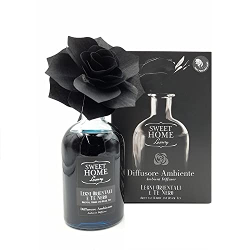 Sweet Home Luxury Profumatore Ambiente Con Fiore Legni Orientali E Te Nero 250Ml
