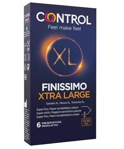 Preservativi Maschili Marca Control Finissimo Xl