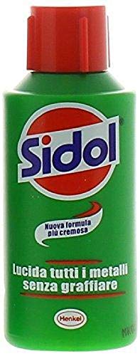 Sidol Metalli - 4 Pezzi Da 75 Ml [300 Ml]