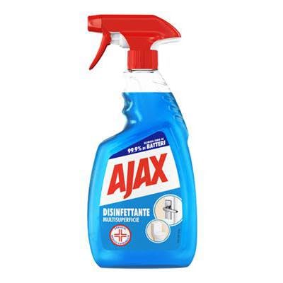 Ajax Detersivo Spray Disinfettante Multisuperficie, 600Ml