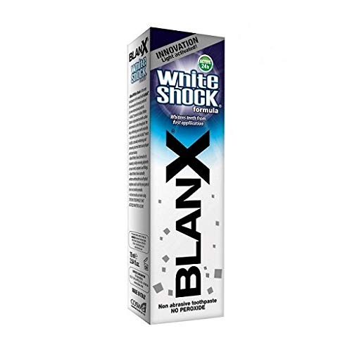 12 X Blanx White Shock Dentifricio Con Formula Sbiancante Attivato Dalla Luce