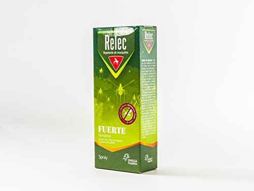 Relec Spray Fuerte Sensitive - Repelente De Mosquitos 75 Ml