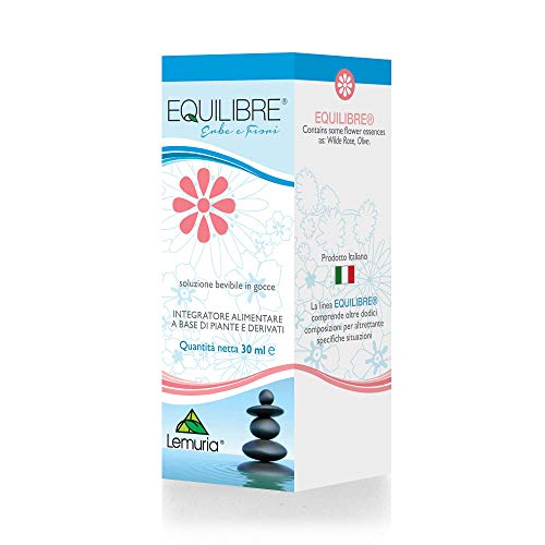 Lemuria - Equilibre Baby - Utile Per Bimbi Irrequieti - Integratore Alimentare A Base Di Piante E Derivati - 30Ml