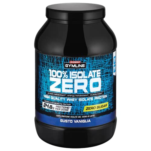 Enervit Gymline Muscle - 100% Whey Protein Isolate Zero 900Gr Vaniglia