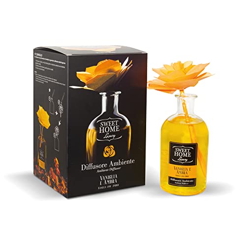 Sweet Home Luxury Profumatore Ambiente Con Fiore Vaniglia E Ambra 250Ml