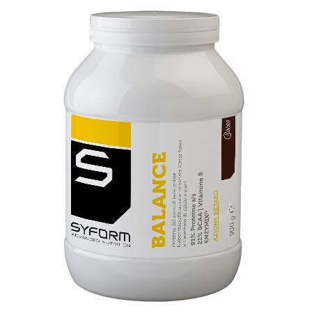 Syform Balance Proteine Whey Proteine Del Siero Del Latte Cacao 900G Proteine In Polvere, Caseinato Di Calcio, Meno Dell'1% Lattosio Senza Glutine Rid
