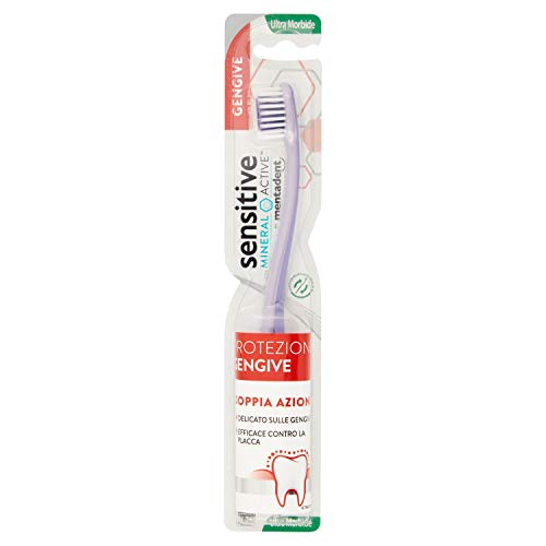 Spazzolino Sensitive Mineral Active Protezione Gengive Di Mentadent