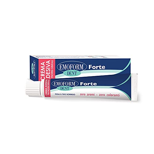 Emoform Dent Forte, Crema Adesiva Per Protesi - Tubo Da 70 Gr