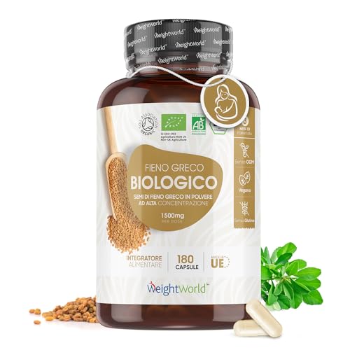 Fieno Greco In Capsule Vegane Ad Alto Dosaggio Per 3 Mesi - Fieno Greco Capsule Biologiche & Certificate - Polvere Di Semi Di Fieno Greco (Fenugreek)